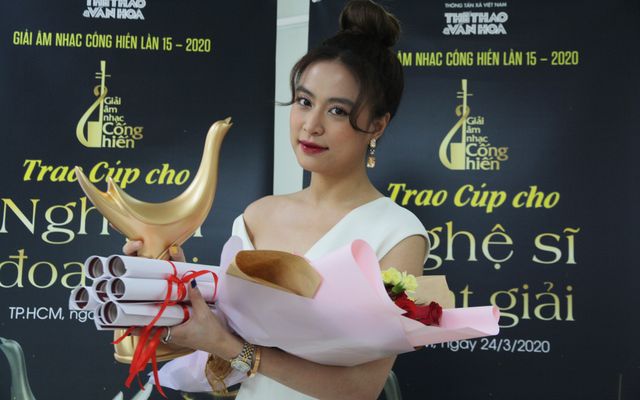 Giải Cống hiến 2020: Hoàng Thùy Linh giành cú ăn bốn, Tân Nhàn thắng Chương trình của năm - Ảnh 1.