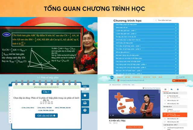 Luyện Học online chương trình toán hiệu quả cho học sinh tiểu học - Ảnh 3. Luyện Học online chương trình toán hiệu quả cho học sinh tiểu học - Ảnh 3.