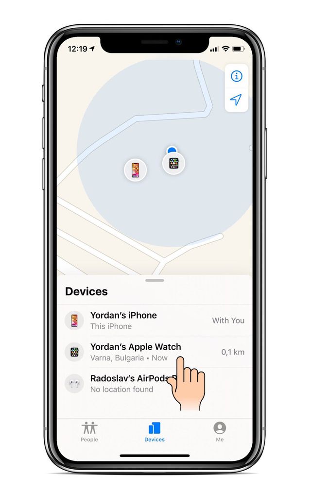 Cách tìm lại Apple Watch bị mất qua iPhone - Ảnh 2.