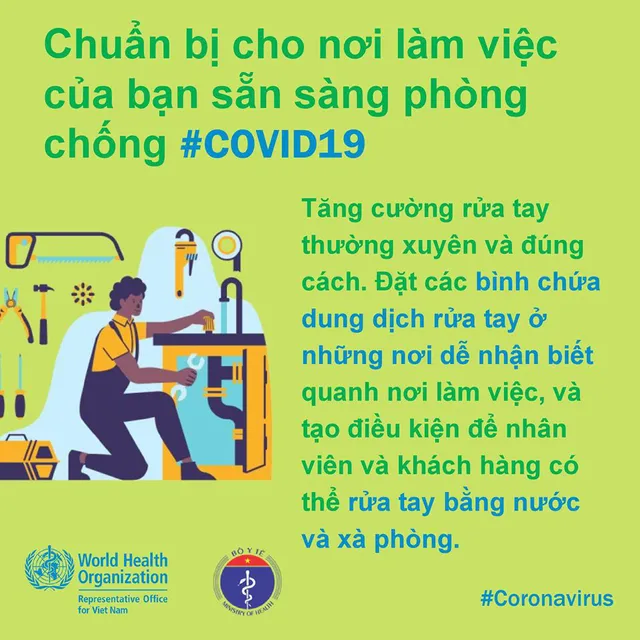 Khuyến cáo phòng chống dịch bệnh COVID-19 tại nơi làm việc - Ảnh 7.