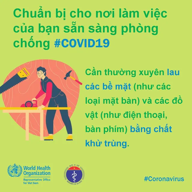 Khuyến cáo phòng chống dịch bệnh COVID-19 tại nơi làm việc - Ảnh 3.