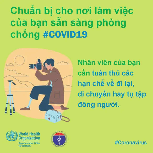 Khuyến cáo phòng chống dịch bệnh COVID-19 tại nơi làm việc - Ảnh 4.