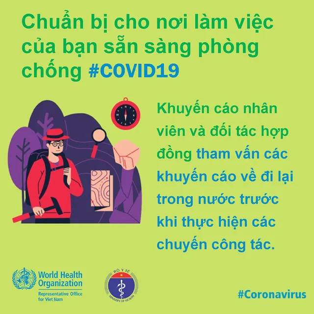 Khuyến cáo phòng chống dịch bệnh COVID-19 tại nơi làm việc - Ảnh 5.