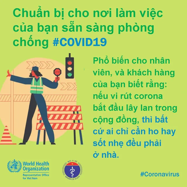 Khuyến cáo phòng chống dịch bệnh COVID-19 tại nơi làm việc - Ảnh 8.