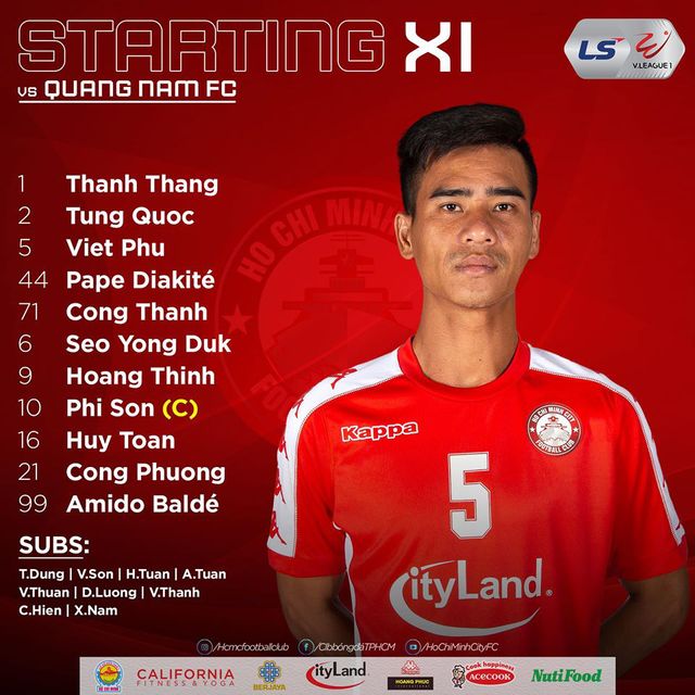 CLB Quảng Nam 1-3 CLB TP Hồ Chí Minh: 3 điểm trọn vẹn cho đội khách (Vòng 1 LS V.League 2020) - Ảnh 2.