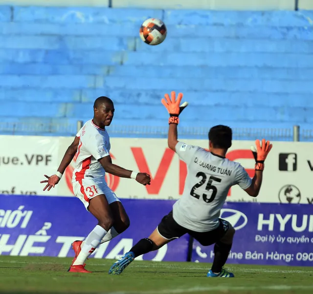 Chùm ảnh trận đấu giữa Hồng Lĩnh Hà Tĩnh 0-1 CLB Viettel (Vòng 1 LS V.League 2020) - Ảnh 9.