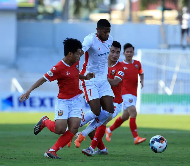 Chùm ảnh trận đấu giữa Hồng Lĩnh Hà Tĩnh 0-1 CLB Viettel (Vòng 1 LS V.League 2020) - Ảnh 8.