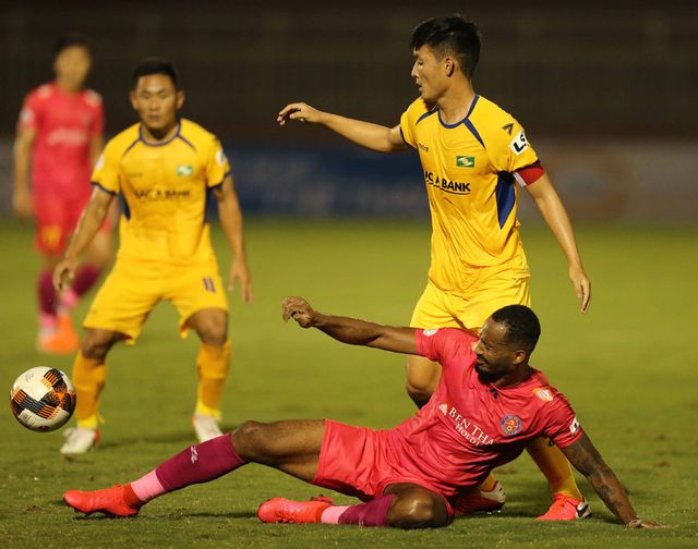 CLB Sài Gòn 0-0 Sông Lam Nghệ An: Những khoảnh khắc đáng nhớ (Vòng 1 LS V.League 2020) - Ảnh 11.