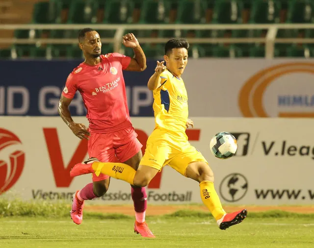 CLB Sài Gòn 0-0 Sông Lam Nghệ An: Những khoảnh khắc đáng nhớ (Vòng 1 LS V.League 2020) - Ảnh 6.