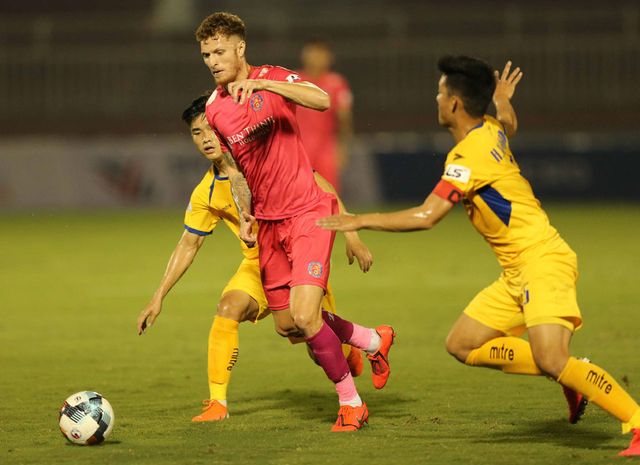 CLB Sài Gòn 0-0 Sông Lam Nghệ An: Những khoảnh khắc đáng nhớ (Vòng 1 LS V.League 2020) - Ảnh 5.