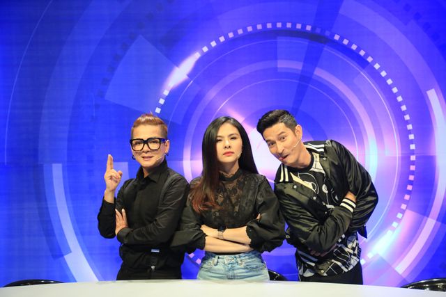 MC Ngô Kiến Huy bắt chước Vũ Hà làm con nít khi chơi gameshow - Ảnh 2.