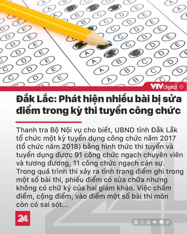 Tin nóng đầu ngày 18/6: Tai nạn nghiêm trọng ở Quảng Ninh, phát hiện sửa điểm thi tuyển công chức - Ảnh 4.