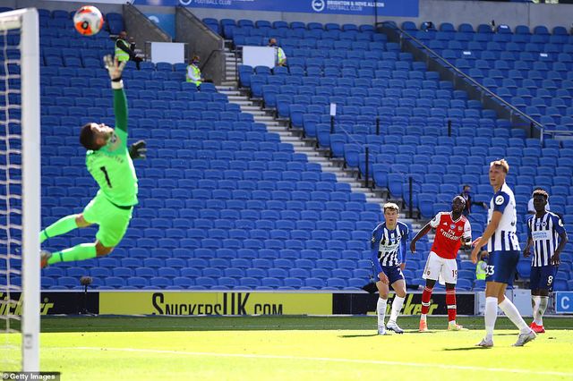 Brighton 2-1 Arsenal: Mất điểm phút cuối - Ảnh 3.