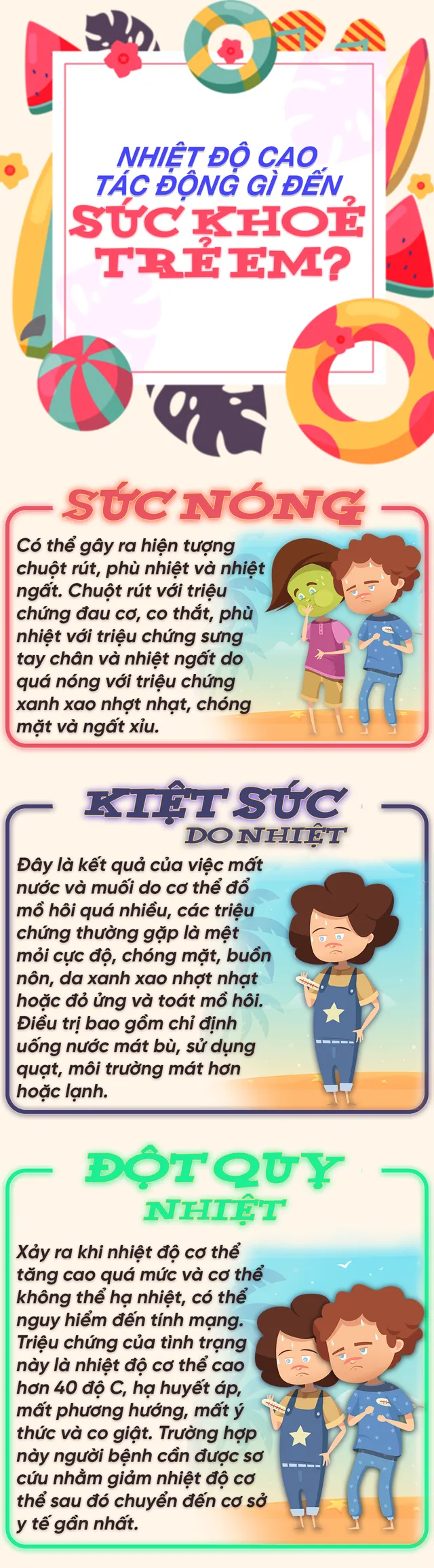 Nhiệt độ cao tác động gì đến sức khỏe trẻ em? - Ảnh 1.