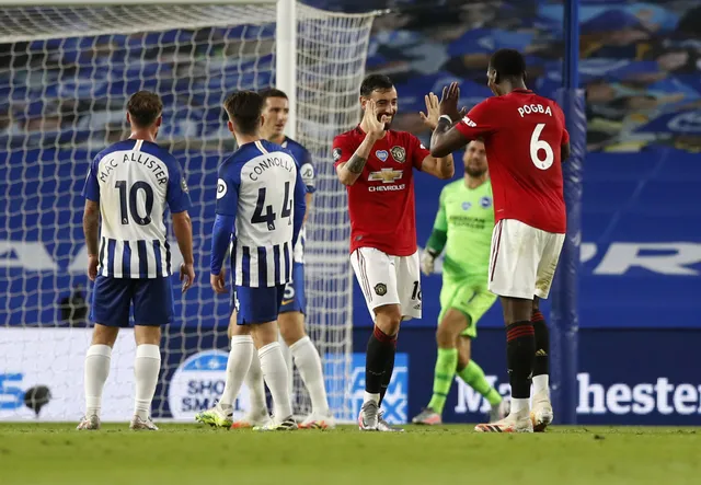 Brighton 0-3 Man Utd: Bruno Fernandes lập cú đúp - Ảnh 3.