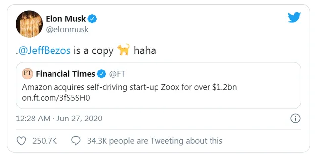 Elon Musk vs Jeff Bezos: Cà khịa không phải lần đầu, cuộc chiến đã có từ lâu - Ảnh 1.