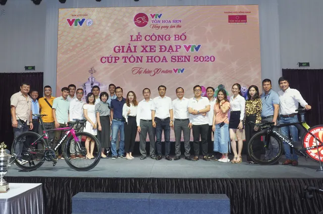 Lễ công bố Giải xe đạp VTV Cúp Tôn Hoa Sen 2020: Tự hào 50 năm VTV - Ảnh 14.