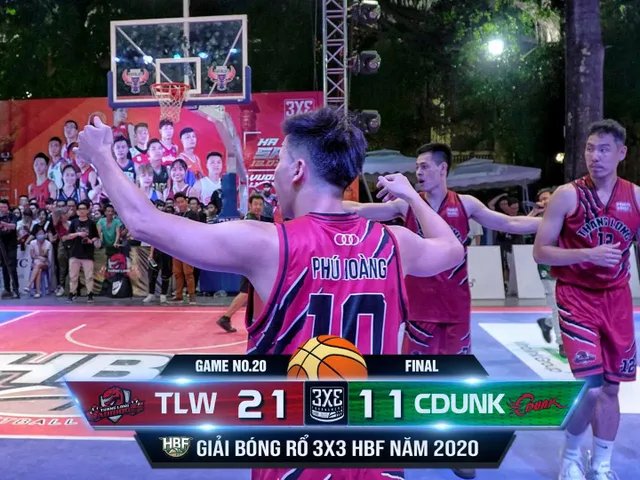 Thang Long Warriors vô địch giải 3x3 HBF 2020 - Ảnh 1. Thang Long Warriors vô địch giải 3x3 HBF 2020 - Ảnh 1.