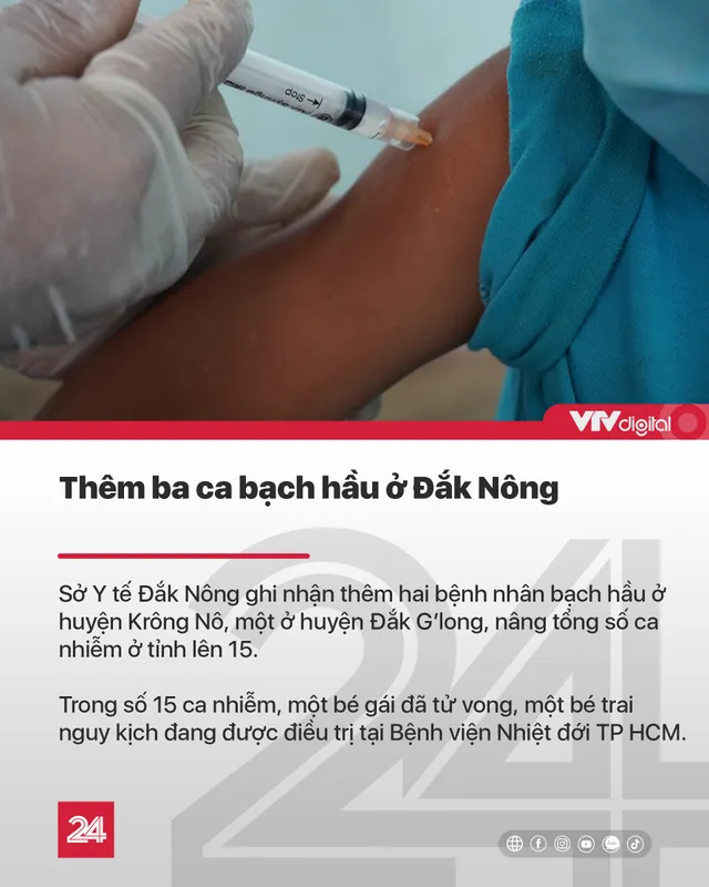 Tin nóng đầu ngày 3/7: Báo động tình trạng kiến ba khoang tấn công, thêm 3 ca bạch hầu ở Đăk Nông - Ảnh 3.