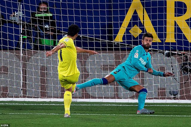 Villarreal 1-4 Barcelona: Messi lập cú đúp kiến tạo, Barca thắp lửa hy vọng - Ảnh 2.