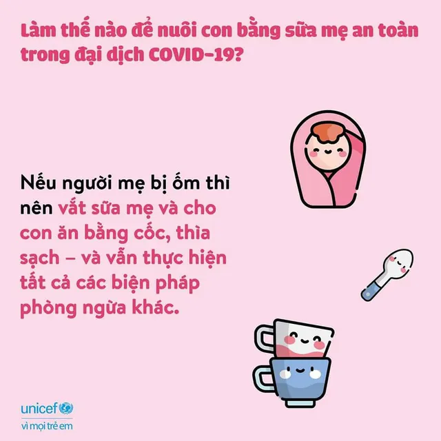 Nuôi con bằng sữa mẹ trong bối cảnh dịch COVID-19 - Ảnh 6.