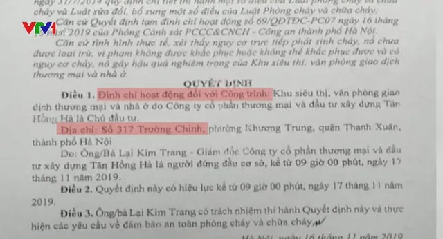 Chung cư chưa nghiệm thu phòng cháy chữa cháy vẫn cho dân vào ở - Ảnh 1.