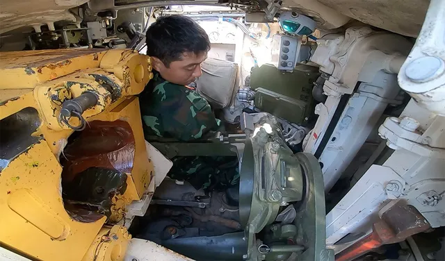 Ngắm chiến mã dũng mãnh T-72B3 của tuyển Xe tăng QĐND Việt Nam sắp xung trận - Ảnh 9. Ngắm chiến mã dũng mãnh T-72B3 của tuyển Xe tăng QĐND Việt Nam sắp xung trận - Ảnh 9.