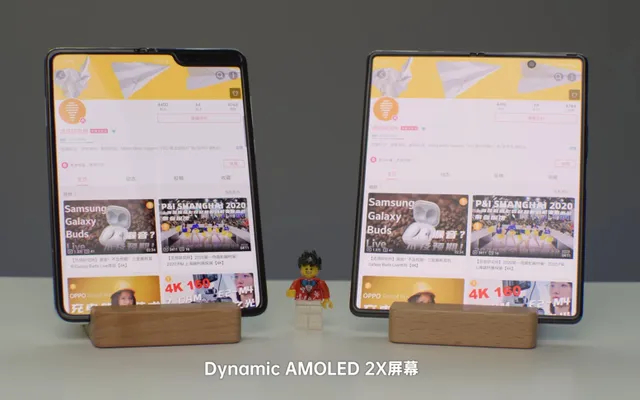 Galaxy Z Fold 2 chưa ra mắt nhưng đã có video trên tay so sánh với Galaxy Fold - Ảnh 2.