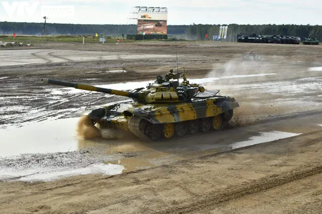 Ảnh: Đội tuyển Xe tăng QĐND Việt Nam giành ngôi nhì bảng ở Army Games 2020 - Ảnh 3. Ảnh: Đội tuyển Xe tăng QĐND Việt Nam giành ngôi nhì bảng ở Army Games 2020 - Ảnh 3.