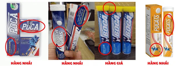 Cảnh báo xuất hiện hàng giả, hàng nhái của viên sủi Boca - Ảnh 5. Cảnh báo xuất hiện hàng giả, hàng nhái của viên sủi Boca - Ảnh 5.