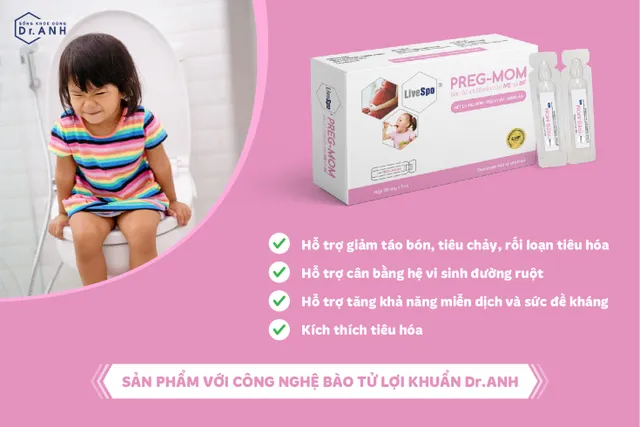 Giải pháp cho trẻ bị táo bón và biếng ăn từ bào tử lợi khuẩn - Ảnh 2.