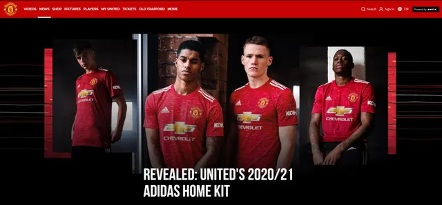 Man Utd ra mắt áo đấu mới mùa giải 2020/21 - Ảnh 9.