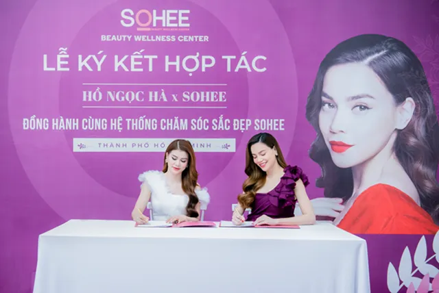 Nhan sắc hoàn hảo của Hồ Ngọc Hà trong ngày chính thức là đại sứ cho Viện chăm sóc sắc đẹp SOHEE - Ảnh 4.