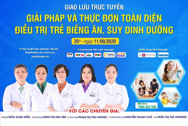 Chuyên gia tư vấn giải pháp và thực đơn điều trị trẻ biếng ăn và suy dinh dưỡng - Ảnh 2.