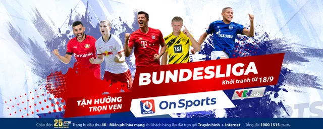 Bundesliga 2020/2021 sôi động trên On Sports/VTVcab từ 18/9 - Ảnh 1.