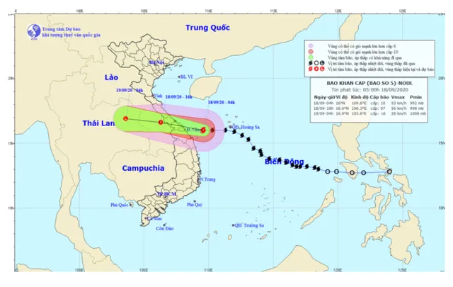 Nhiều nơi mưa to, nguy cơ sạt lở đất do ảnh hưởng của bão số 5 - Ảnh 1.