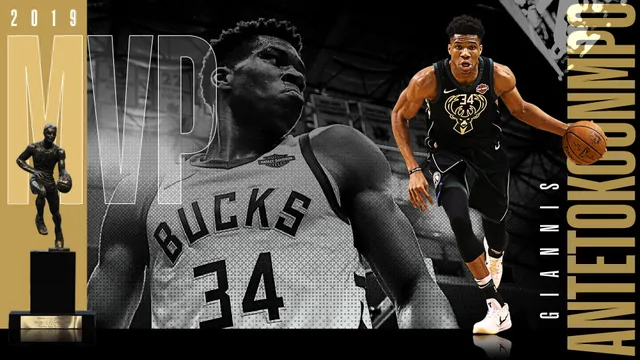 Giannis Antetokounmpo nhận giải thưởng Cầu thủ xuất sắc nhất mùa giải 2019 - 2020 - Ảnh 1.