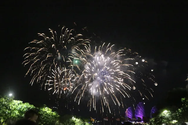 TP Hồ Chí Minh: Pháo hoa rực sáng chào đón năm mới 2021 - Ảnh 3. TP Hồ Chí Minh: Pháo hoa rực sáng chào đón năm mới 2021 - Ảnh 3.