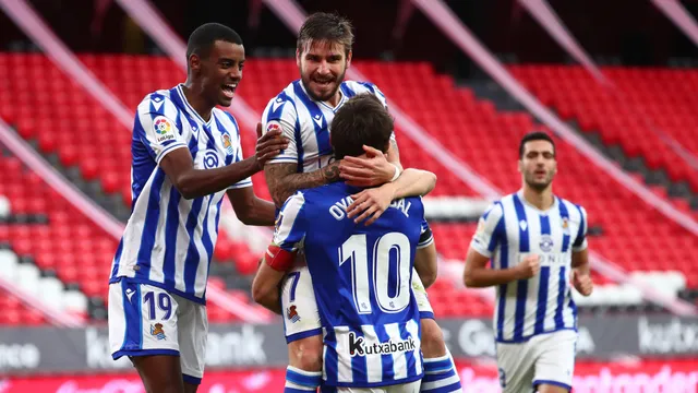 Real Sociedad chiến thắng trong trận derby xứ Basque - Ảnh 1.