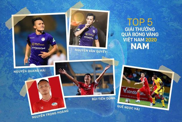 VTV tường thuật trực tiếp Gala Quả bóng Vàng Việt Nam 2020 - Ảnh 1.