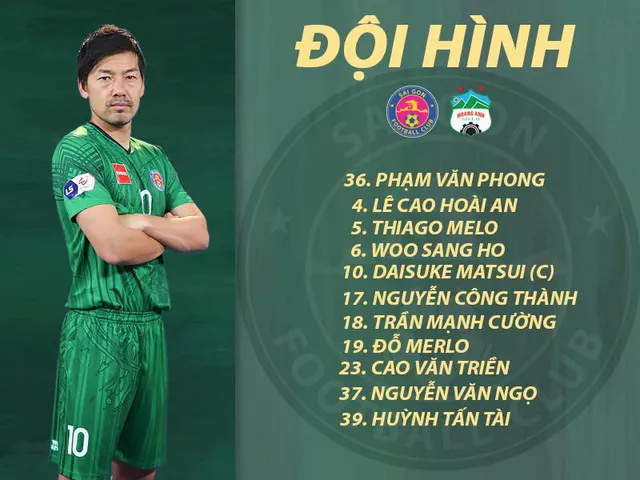 [KT] CLB Sài Gòn 1-0 Hoàng Anh Gia Lai: Thầy trò HLV Kiatisuk nhận thất bại ngày ra quân V.League 2021 - Ảnh 3.