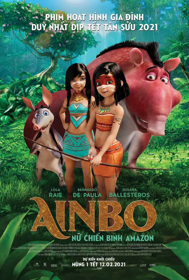 Ainbo: Nữ thần chiến binh Amazon ra rạp mùng 1 Tết - Ảnh 1.