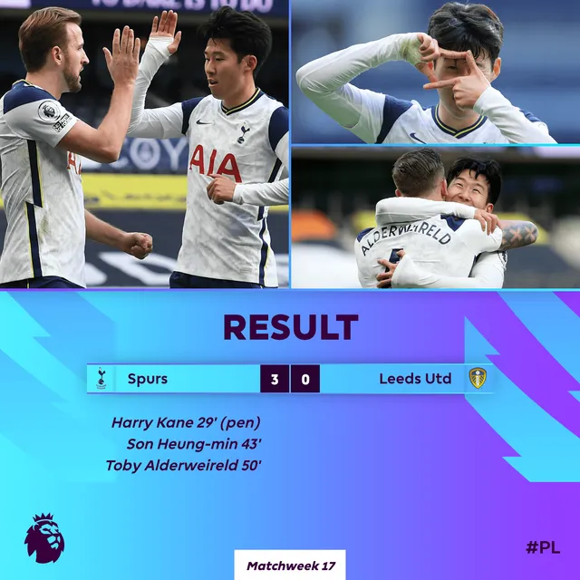 Tottenham 3-0 Leeds Utd: Bộ đôi Kane - Son tiếp tục tỏa sáng! - Ảnh 3.