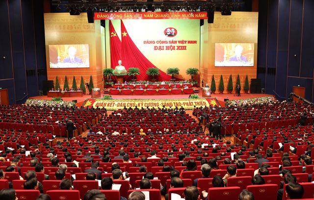ẢNH: Khai mạc trọng thể Đại hội đại biểu toàn quốc lần thứ XIII Đảng Cộng sản Việt Nam - Ảnh 18.