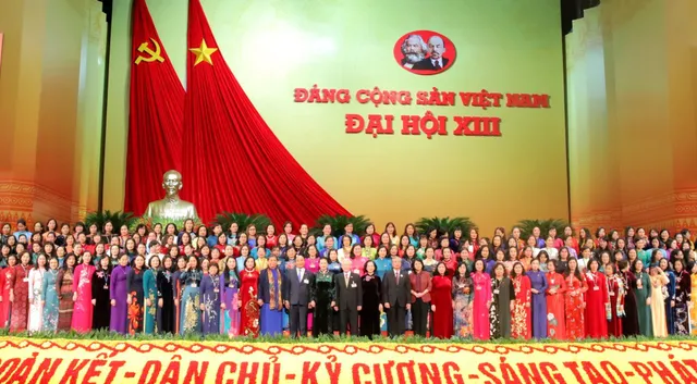 ẢNH: 222 nữ đại biểu tham dự Đại hội XIII của Đảng - Ảnh 1. ẢNH: 222 nữ đại biểu tham dự Đại hội XIII của Đảng - Ảnh 1.
