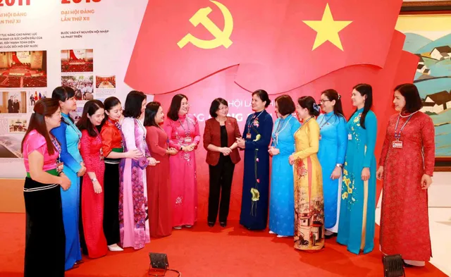 ẢNH: 222 nữ đại biểu tham dự Đại hội XIII của Đảng - Ảnh 5. ẢNH: 222 nữ đại biểu tham dự Đại hội XIII của Đảng - Ảnh 5.