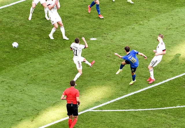 Thắng ĐT Bỉ, ĐT Italia giành hạng 3 UEFA Nations League - Ảnh 1. Thắng ĐT Bỉ, ĐT Italia giành hạng 3 UEFA Nations League - Ảnh 1.