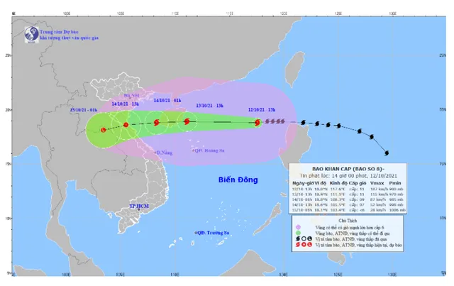 Bão số 8 di chuyển nhanh, hướng vào Thanh Hóa - Quảng Bình - Ảnh 1.