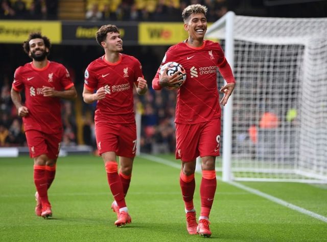 Firmino lập hat-trick, Liverpool thắng tưng bừng Watford - Ảnh 2.