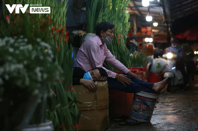 Vẻ đìu hiu hiếm thấy ở chợ hoa lớn nhất Hà Nội: Ngủ một giấc dậy vẫn chưa có khách hỏi - Ảnh 10. Vẻ đìu hiu hiếm thấy ở chợ hoa lớn nhất Hà Nội: Ngủ một giấc dậy vẫn chưa có khách hỏi - Ảnh 10.